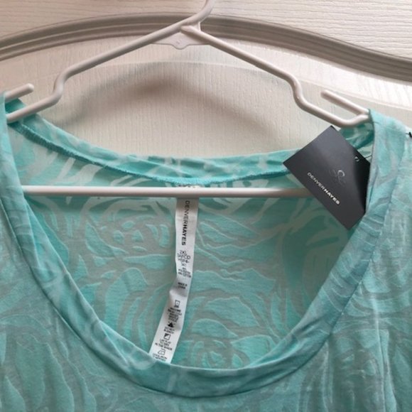 Casual Top - Pretty Ocean Blue - NEW - Picture 3 of 6